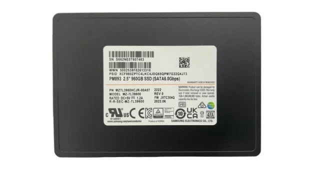 SSD Samsung PM893 960GB