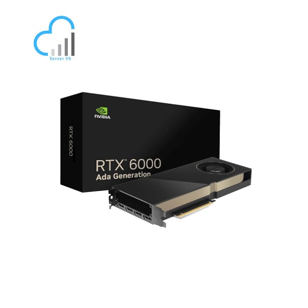 Card màn hình NVIDIA RTX 6000 Ada 48GB GDDR6