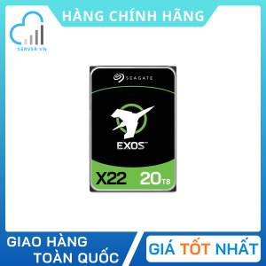 HDD Seagate Exos X22 20TB SATA 6Gb/s 7200RPM 3.5inch - ST20000NM004E