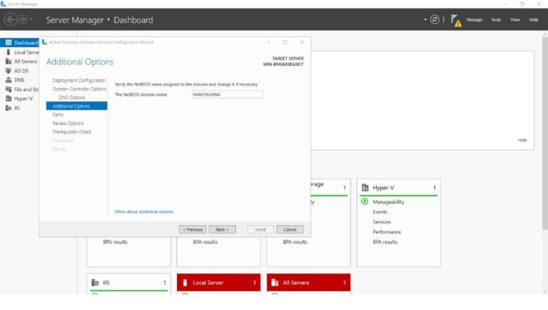 Active Directory là gì? Hướng dẫn cài đặt Active Directory - MÁY CHỦ VINA