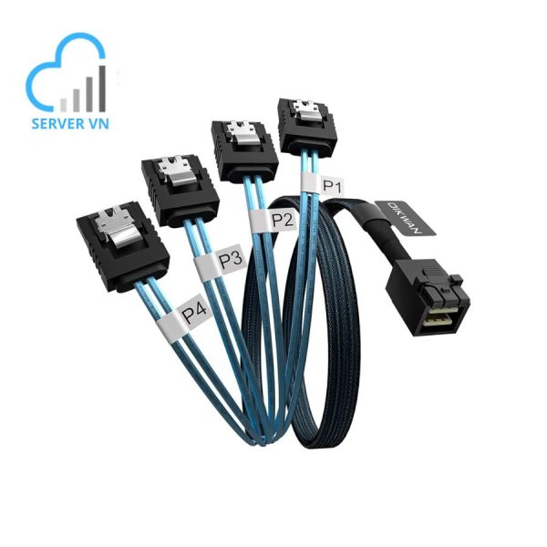 Cable SFF-8643 to 4 SATA/SAS