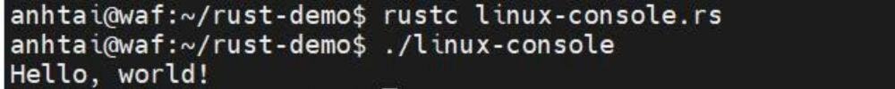 cài đặt Rust trên Ubuntu 24.04
