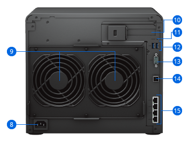 Phần cứng DiskStation DS2422+